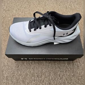 Under Armour White and Black Sneakers
